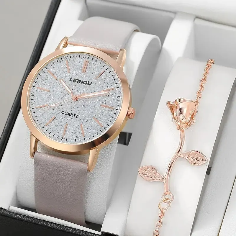 2 Piece Minimalist Watch Set