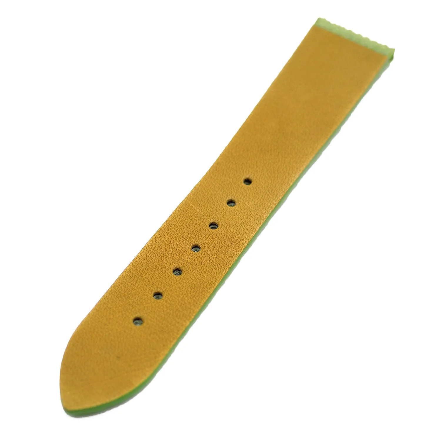 20mm Pear Green Stingray Leather Watch Strap