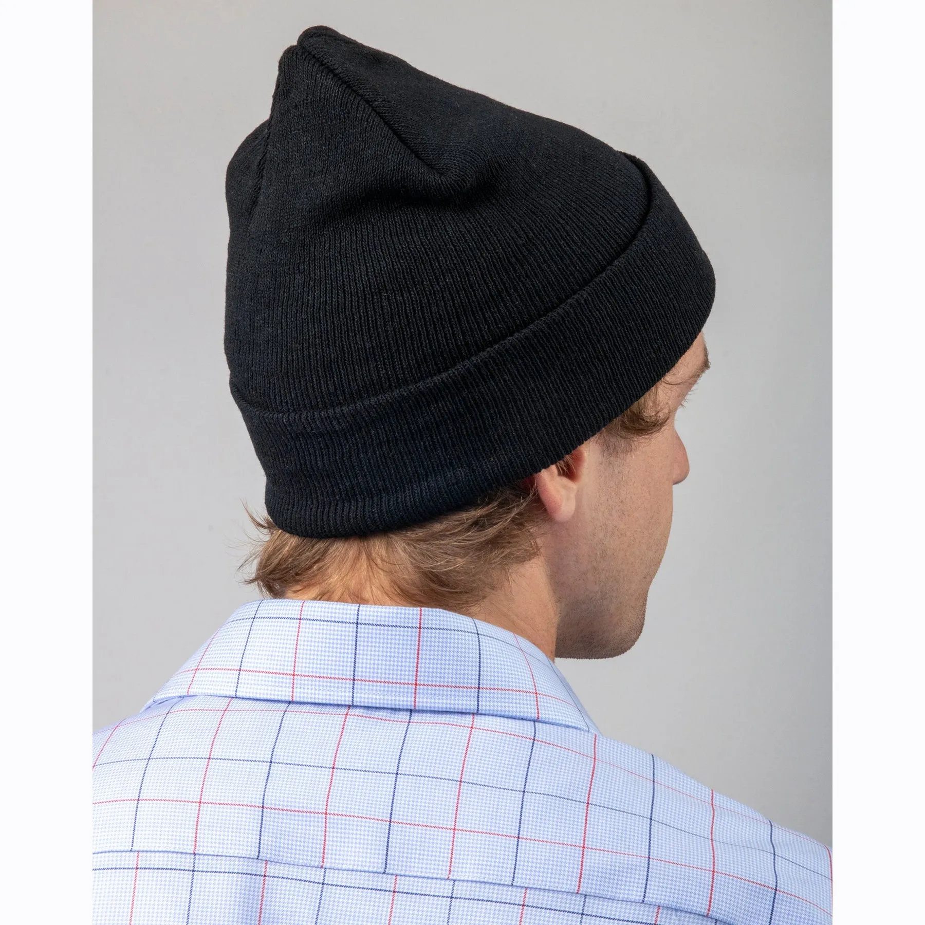 Adult Knit Hat Beanie – Black Only