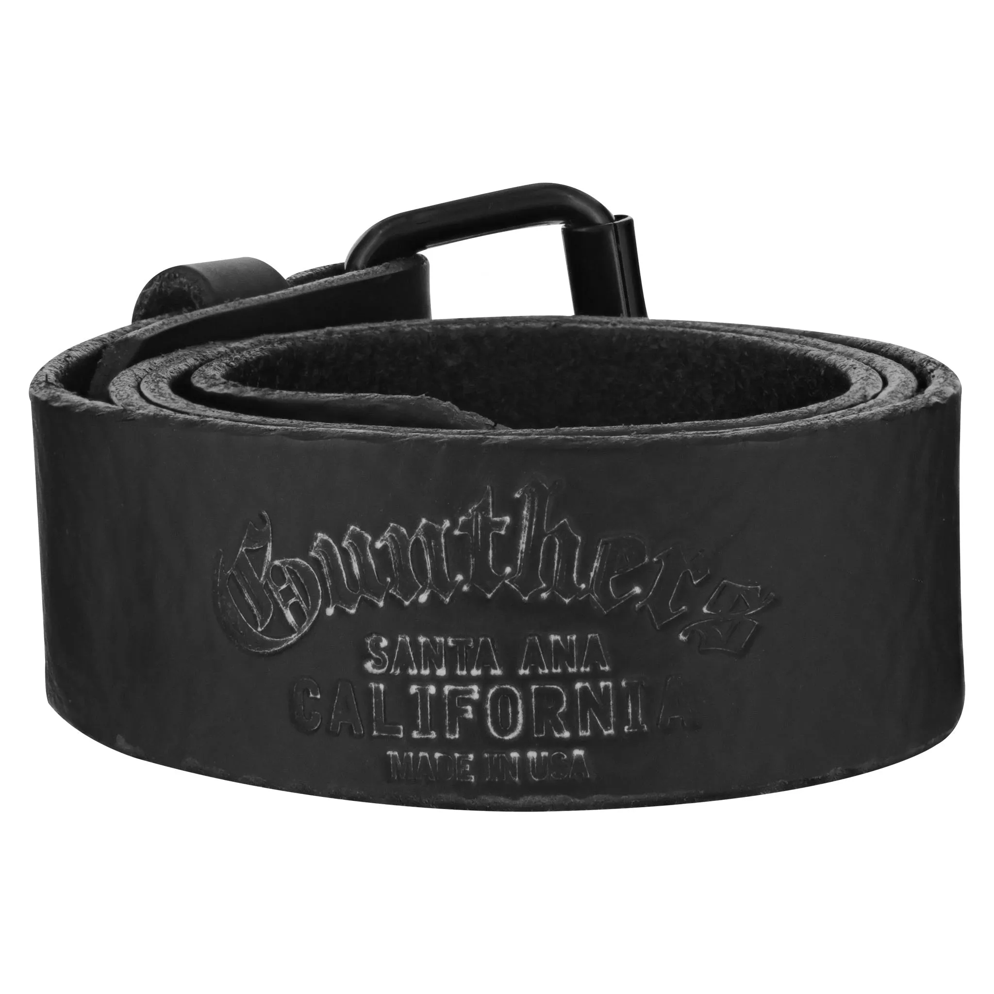 Barrio Leather Belt Black