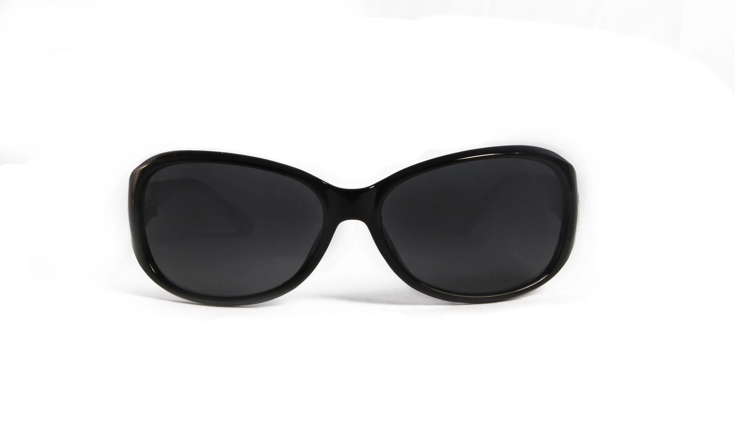 BERKELEY BLACK WRAP SUNGLASSES