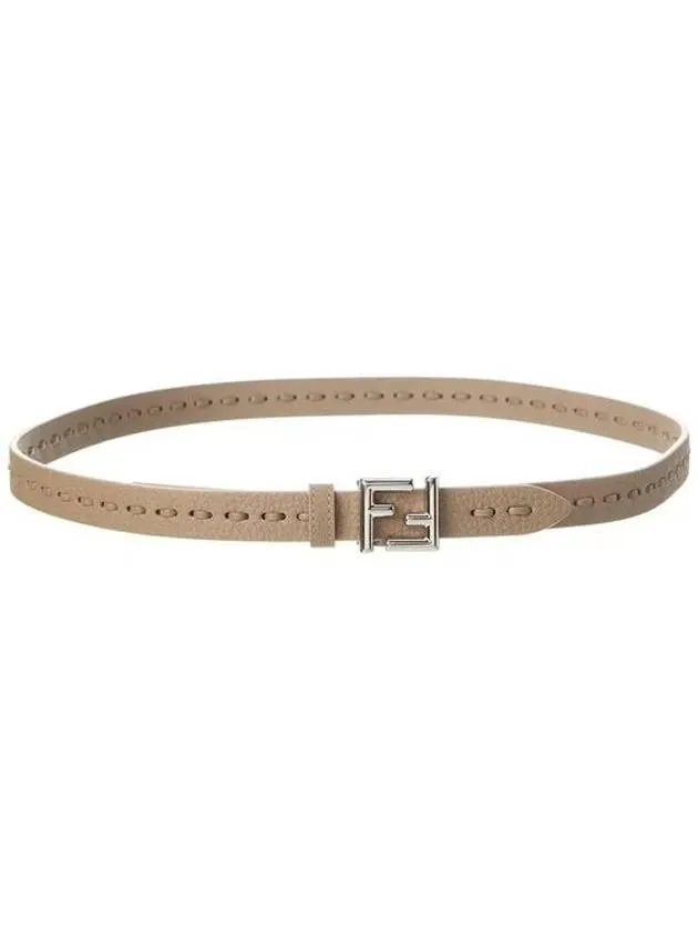 Big Dot Taupe Celeria Belt Grey