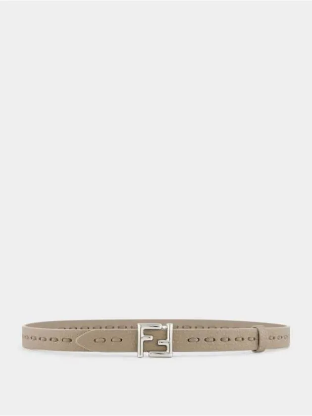 Big Dot Taupe Celeria Belt Grey