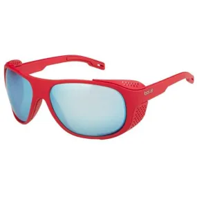 Bolle Unisex Sunglasses - Full Rim Frame | BOLLE GRAPHITE RED MATT - TNS ICE CAT 3