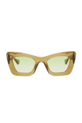 Brown Cat-Eye Sunglasses