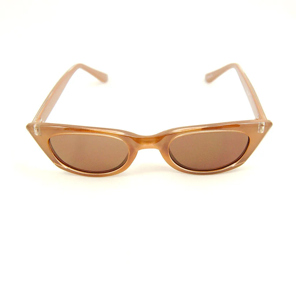 Brown Dragon Lady Sunglasses