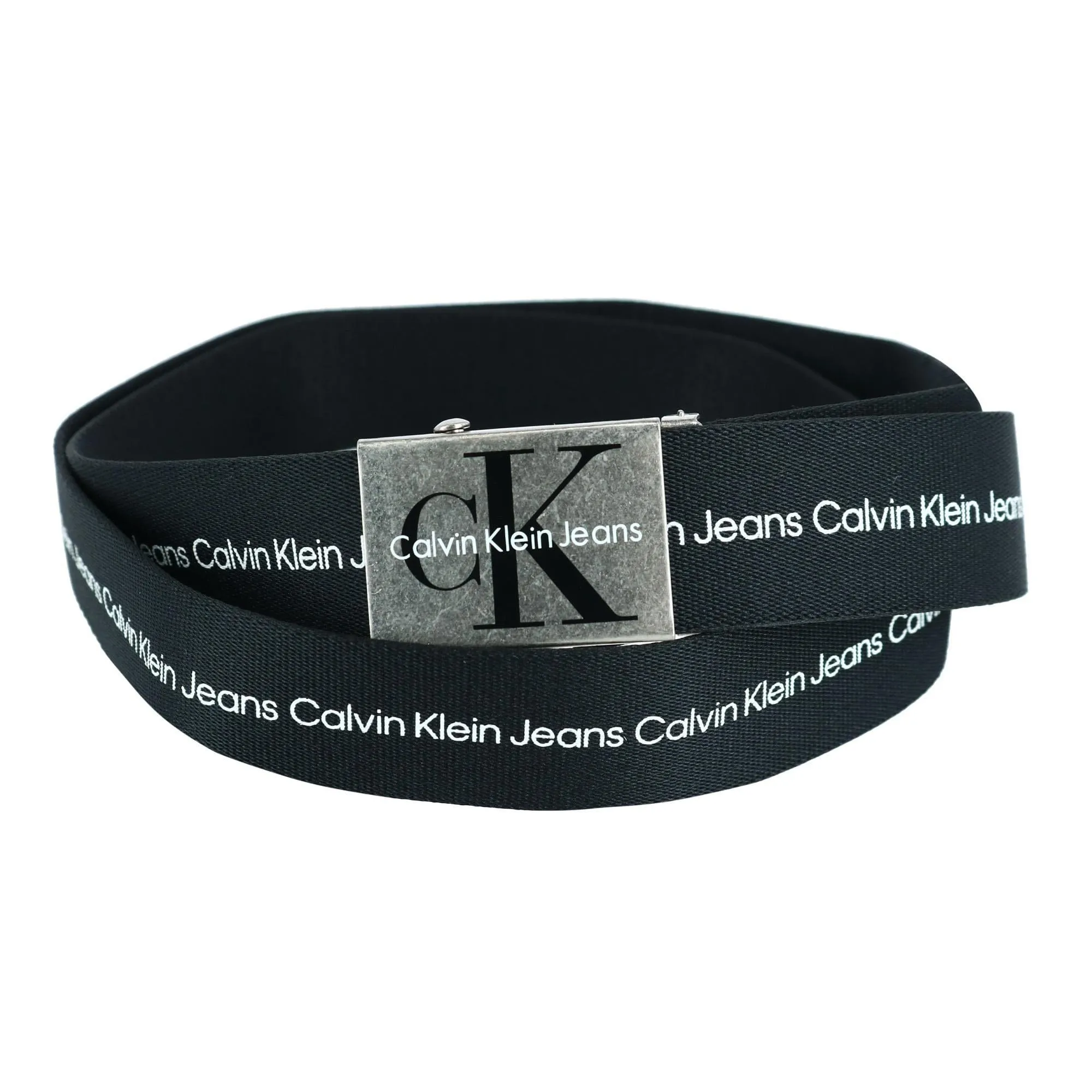 Calvin Klein Men's Fabric Stretch Belt (Pack of 3)