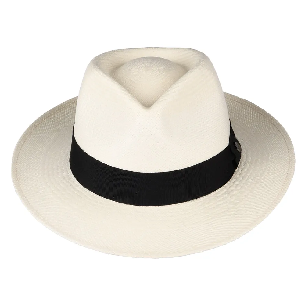 City Sport Teardrop Panama Fedora Hat - Bleach