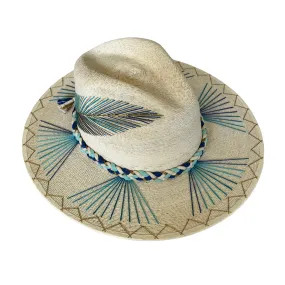 Corazon Playero Hat (Kapalua -Blue/Gold)