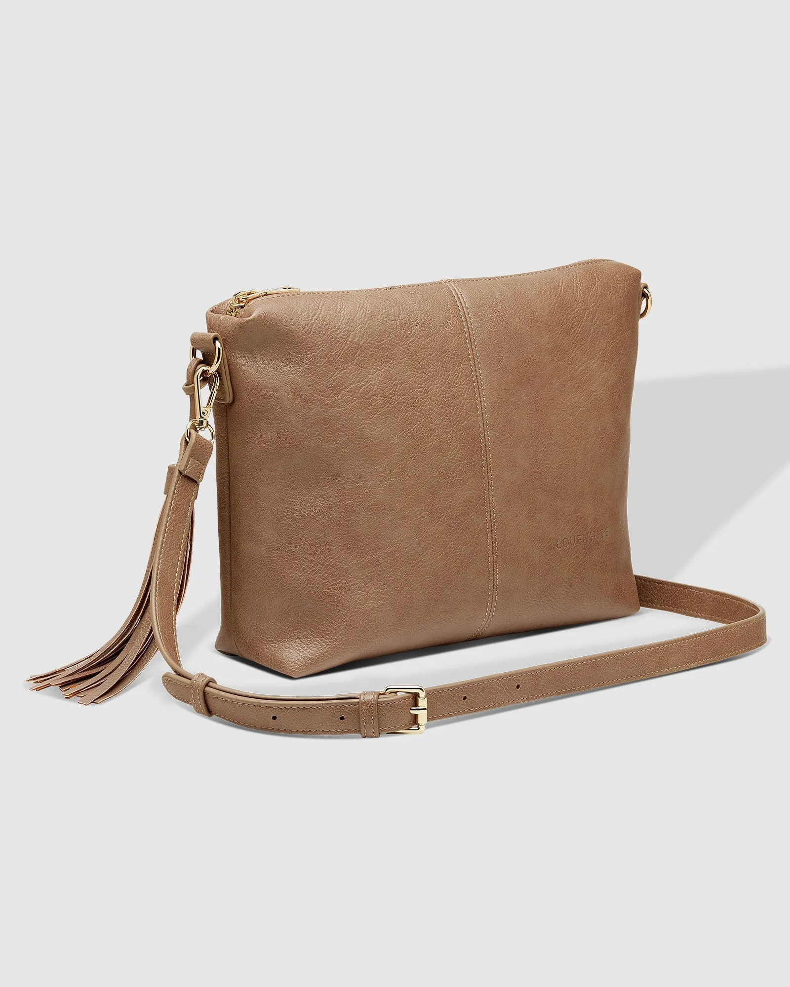 DAISY CROSSBODY BAG WITH TYLER STRAP FRAPPE