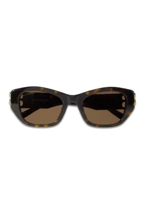 Dynasty BB Cat-Eye Tortoiseshell Acetate Sunglasses