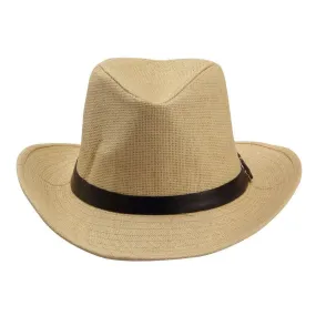 Fabseasons Beige Panama Hats