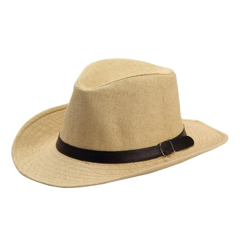 Fabseasons Beige Panama Hats