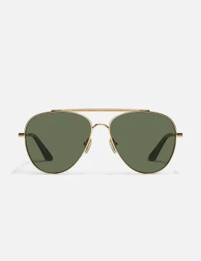 Free Fall Polarized, Brushed Gold/Green