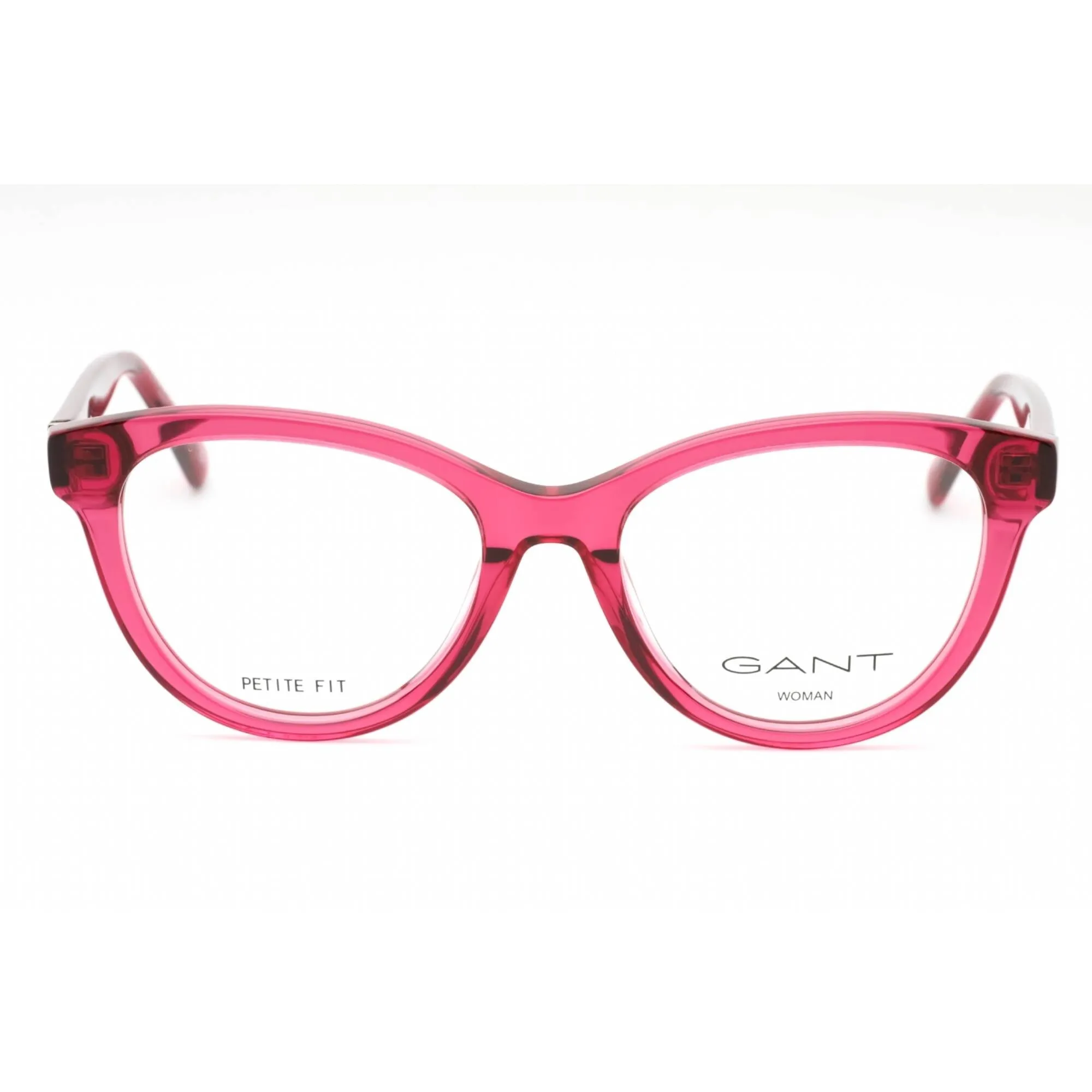 Gant Women's Eyeglasses - Shiny Fuxia Plastic Cat Eye Full Rim Frame | GA4153 075