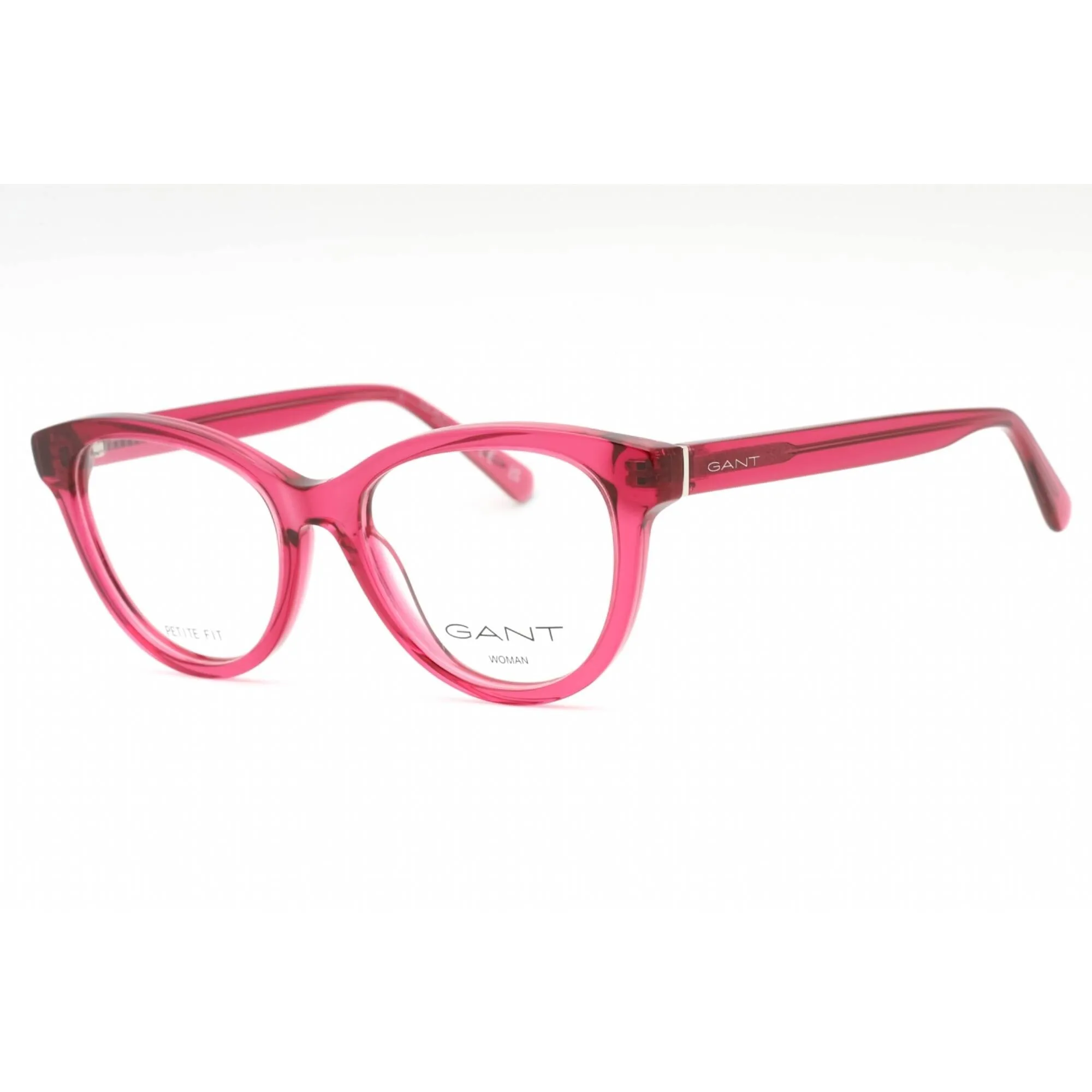 Gant Women's Eyeglasses - Shiny Fuxia Plastic Cat Eye Full Rim Frame | GA4153 075