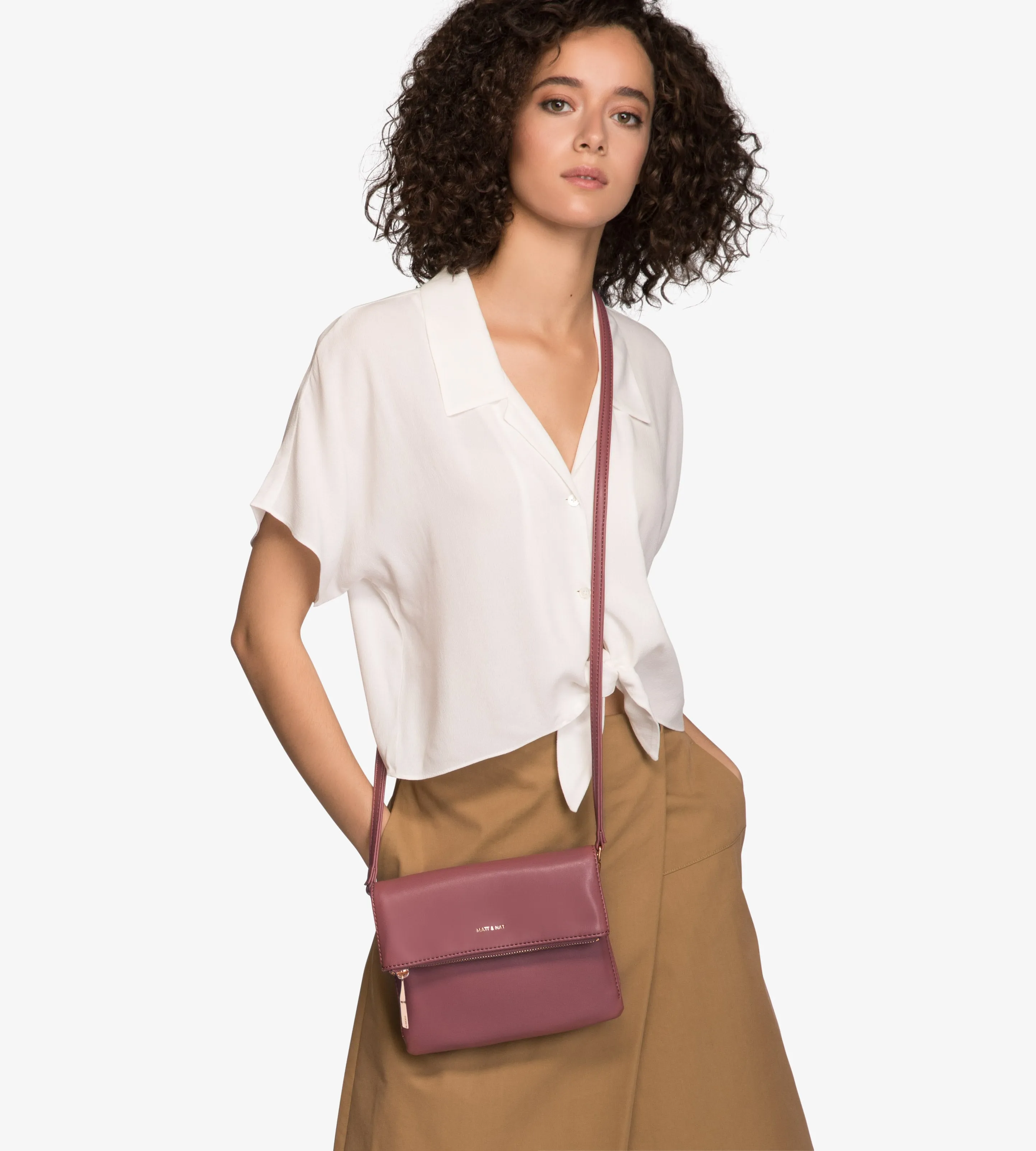 HILEY Vegan Crossbody Bag - Loom