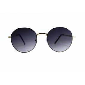 Jubleelens Round Grey Sunglasses - Golden Make a Statement with These Unique and Eye-Catching Shades in a Classic Grey Hue, with Superior Sun Protection