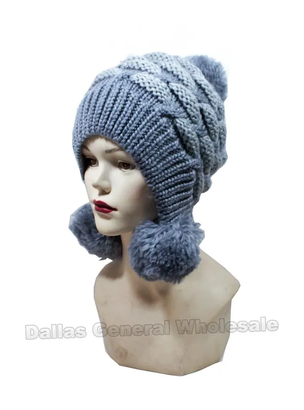 Knitted Cute Beanies Hats Wholesale