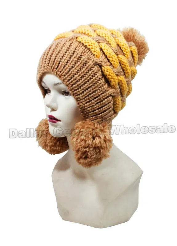 Knitted Cute Beanies Hats Wholesale