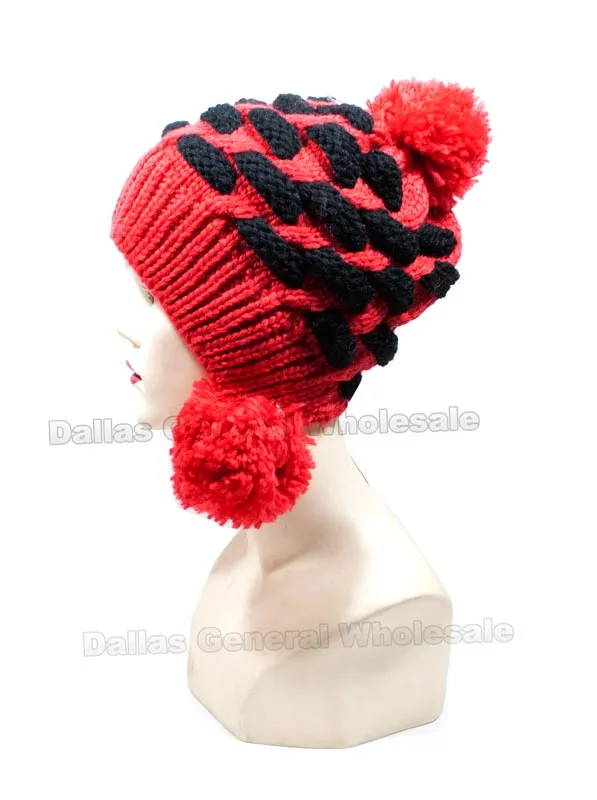 Knitted Cute Beanies Hats Wholesale