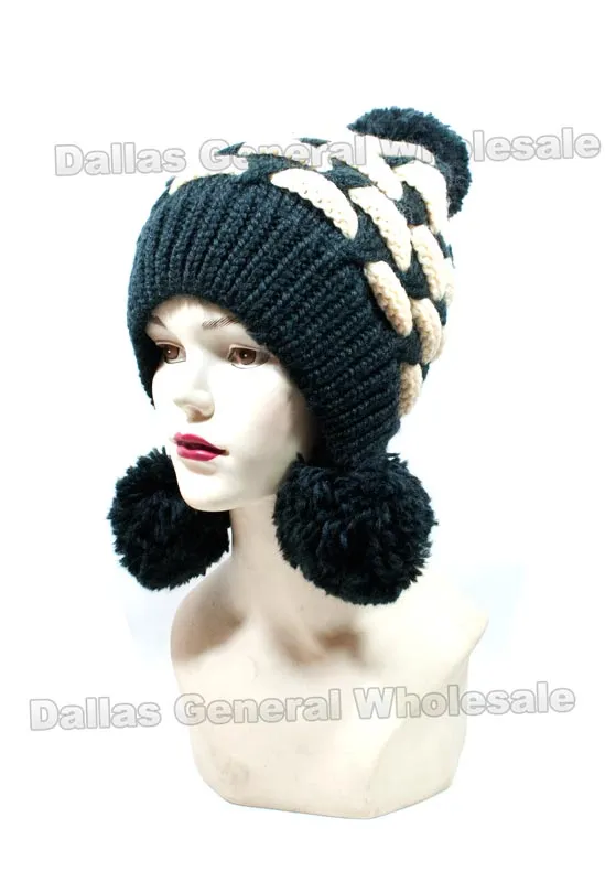 Knitted Cute Beanies Hats Wholesale