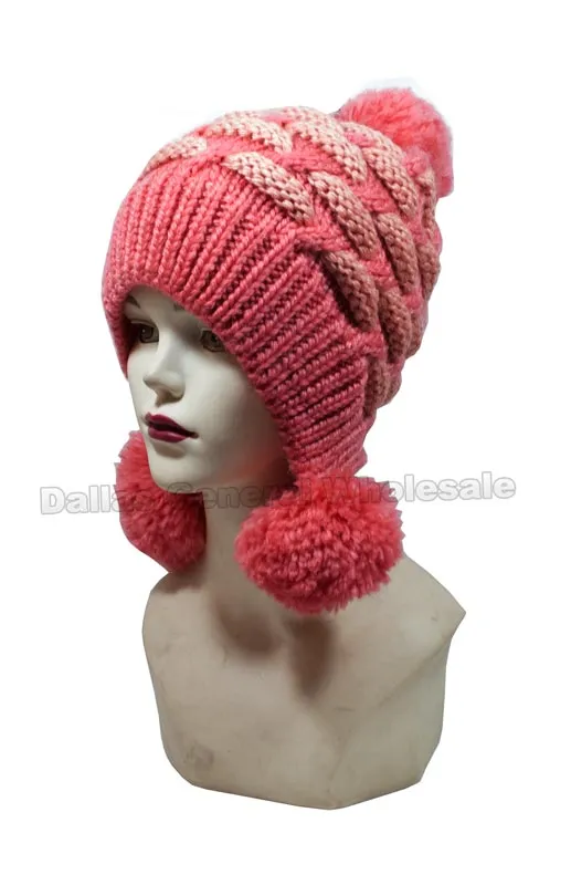 Knitted Cute Beanies Hats Wholesale