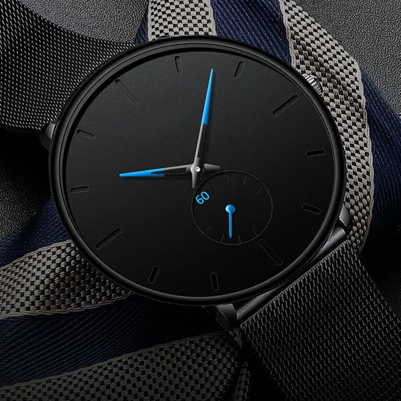 Minimalist Watches Men Business Casual Quartz Watch