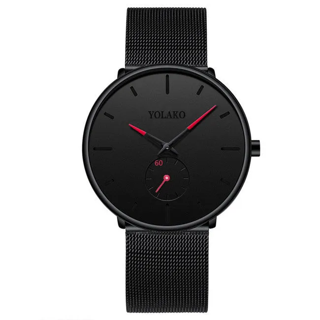 Minimalist Watches Men Business Casual Quartz Watch