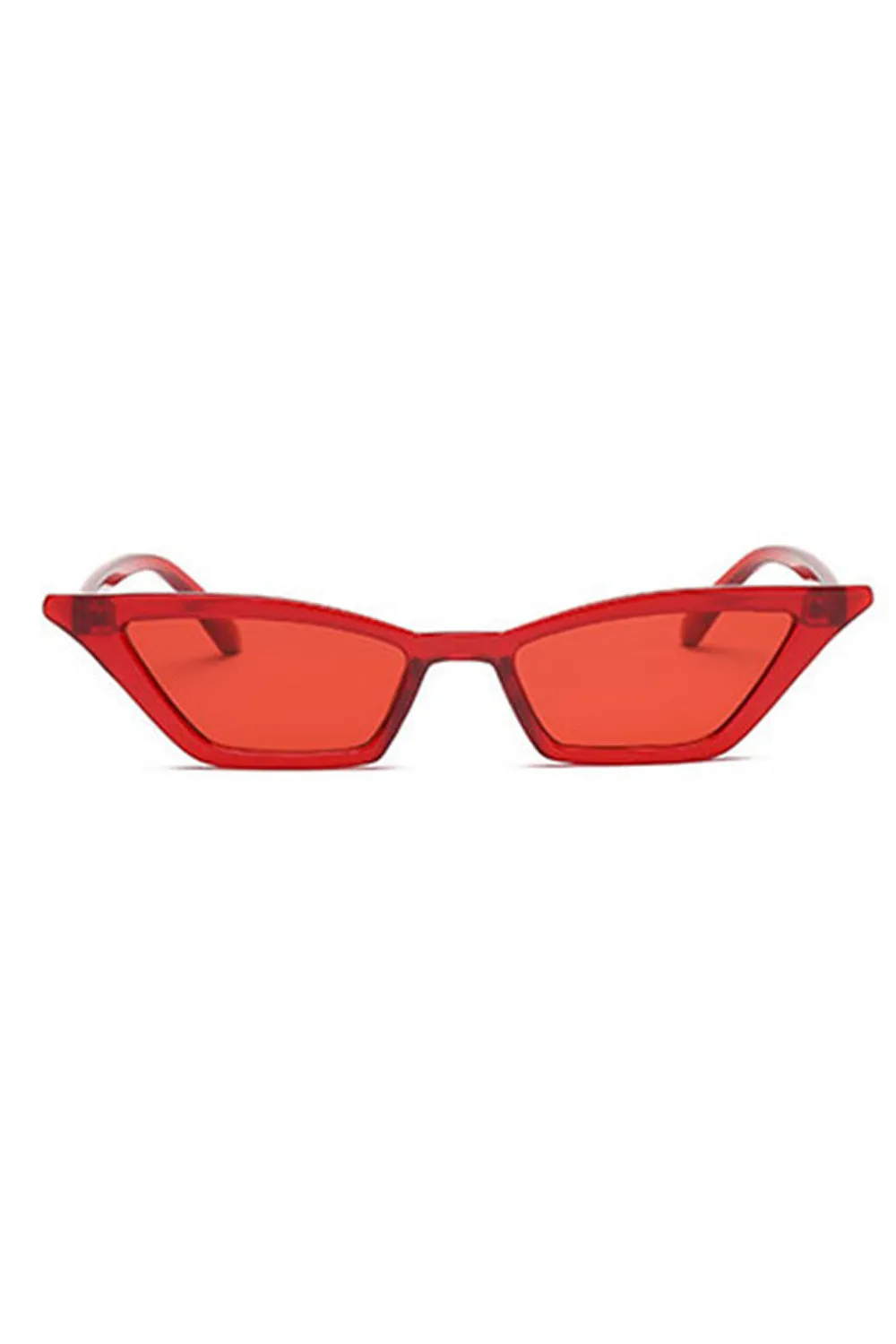 NEON Skinny Cat Eye Sunglasses