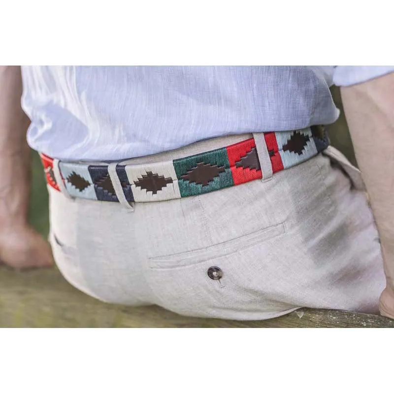 Pampeano Leather Polo Belt - Multi