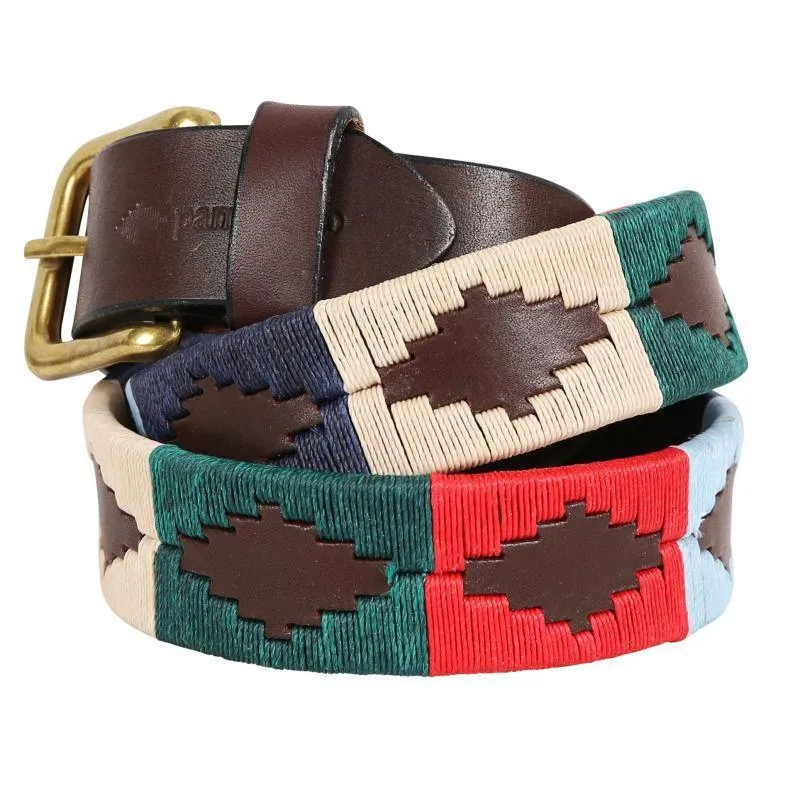 Pampeano Leather Polo Belt - Multi