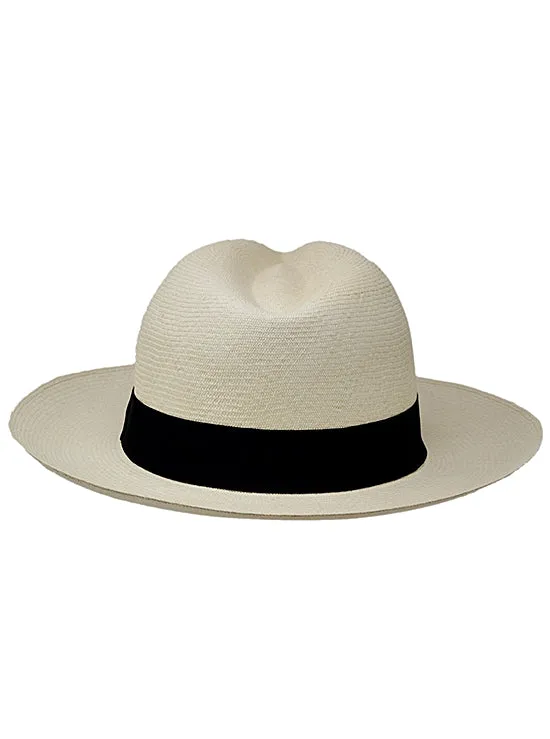 Panama Montecristi Hat - Fedora (Grade 13-14)