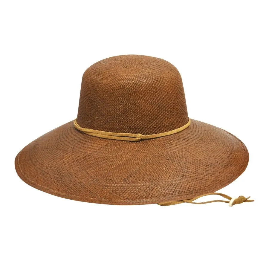 Pantropic Gaucho Panama Straw Sun Hat