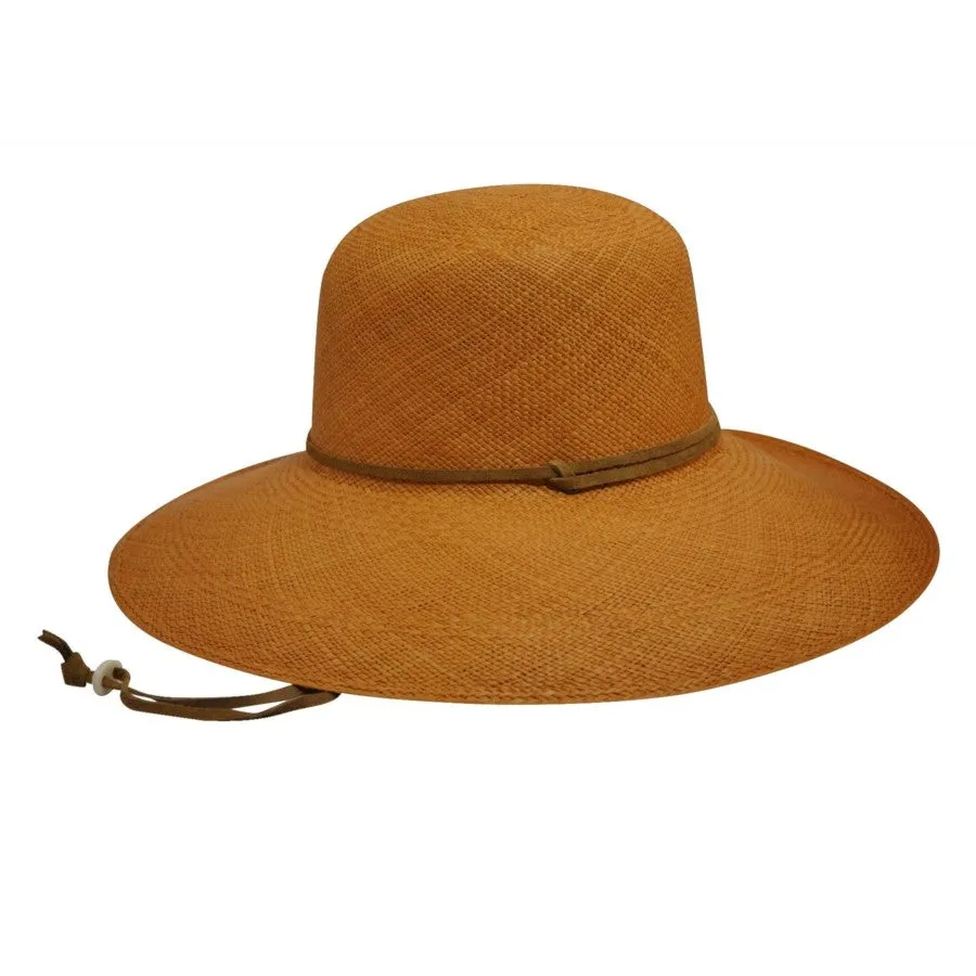 Pantropic Gaucho Panama Straw Sun Hat