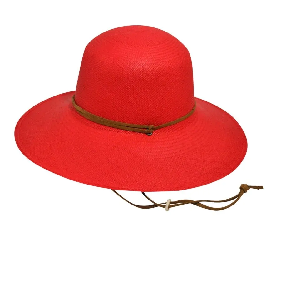 Pantropic Gaucho Panama Straw Sun Hat