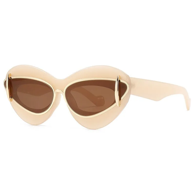 Pre Order:  Double Cat Eye Sunglasses