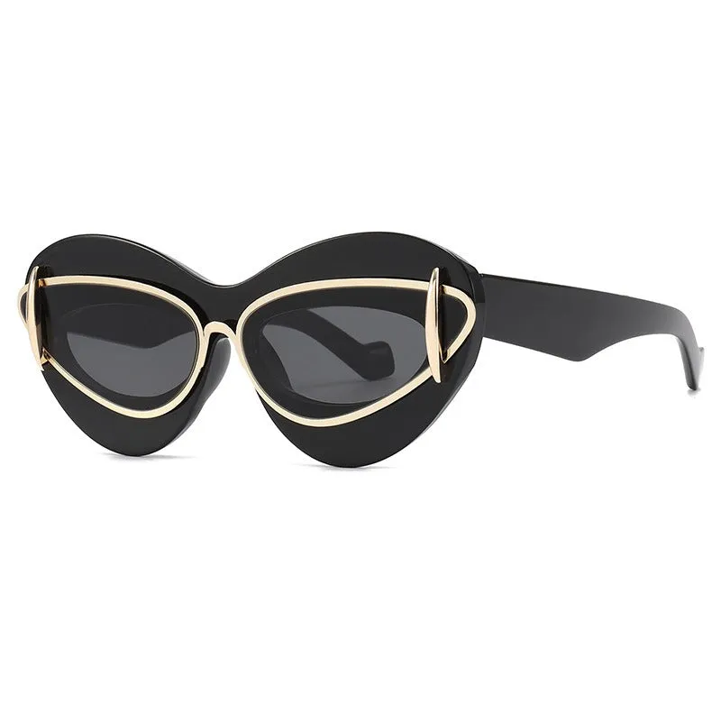 Pre Order:  Double Cat Eye Sunglasses