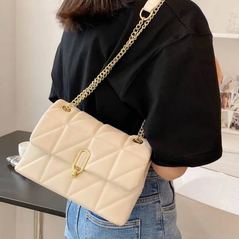 Quilted Leather Shoulder Bag