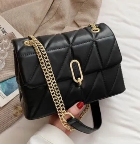 Quilted Leather Shoulder Bag