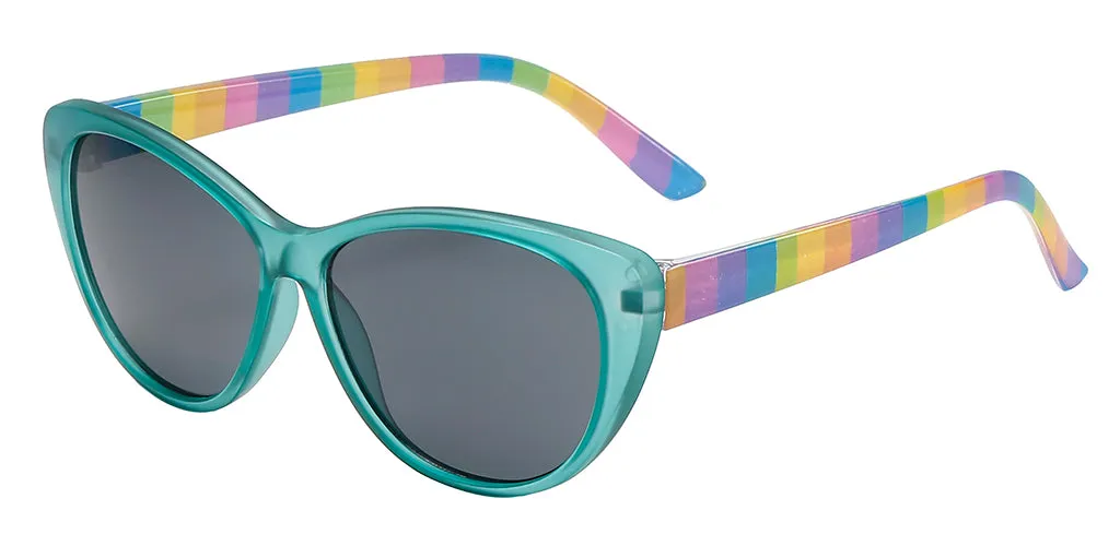 Rainbow Cat Eye Kids Sunglasses