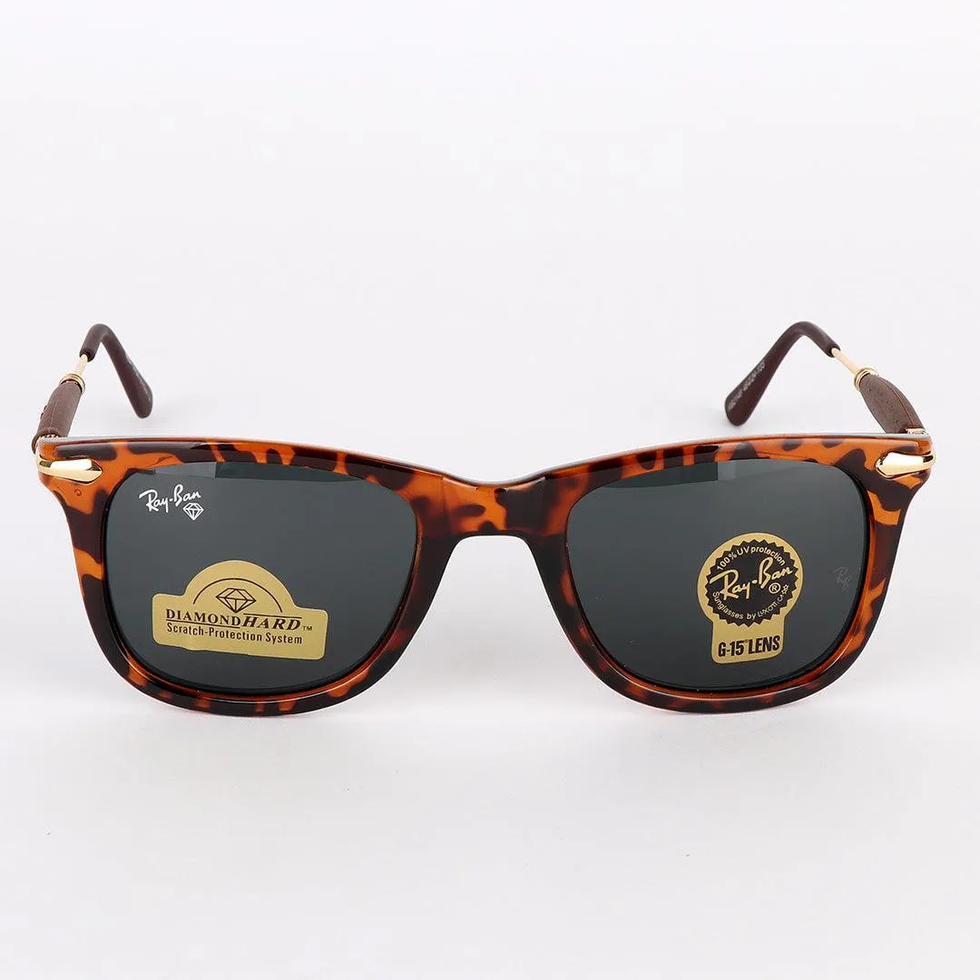 Ray-Ban Luxury Diamond G-15 Lens Brown Sunglasses