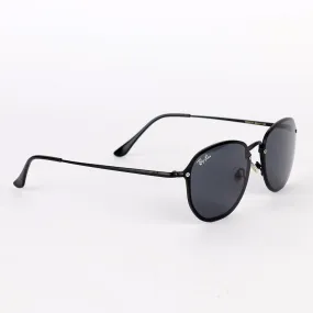 Ray-Ban Round Metal Black Crystal Sunglasses