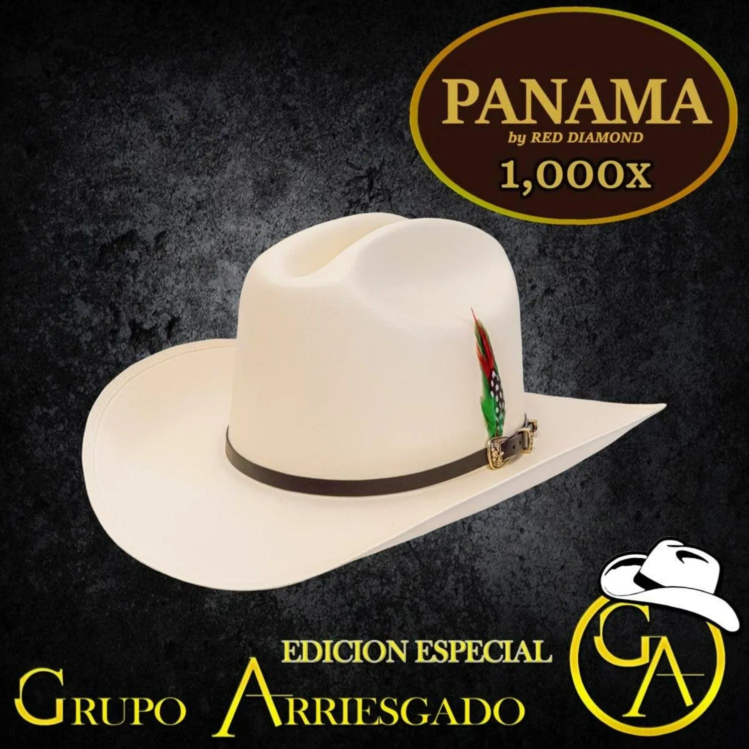 Red Diamond 1,000X Cowboy Hat Panama Style