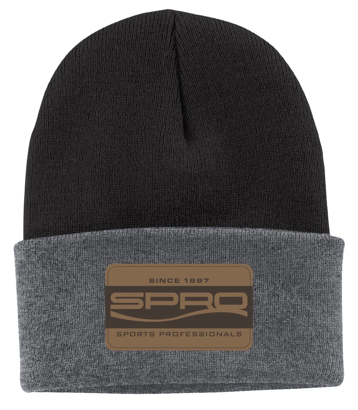 SPRO BEANIE BLACK WITH PATCH