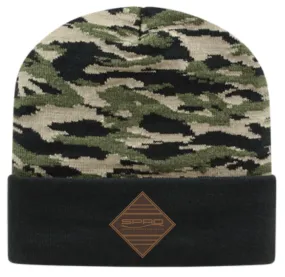 *SPRO BEANIE CAMO WITH PATCH