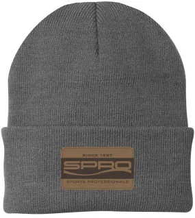 SPRO BEANIE GRAY WITH PATCH