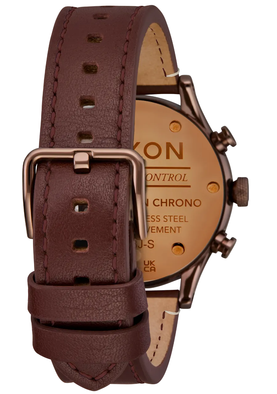 Station Chrono Leather - Chocolate / Cappuccino / Brown