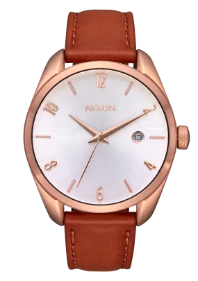 Thalia Leather - Rose Gold / White