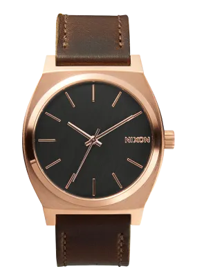 Time Teller - Rose Gold / Gunmetal / Brown